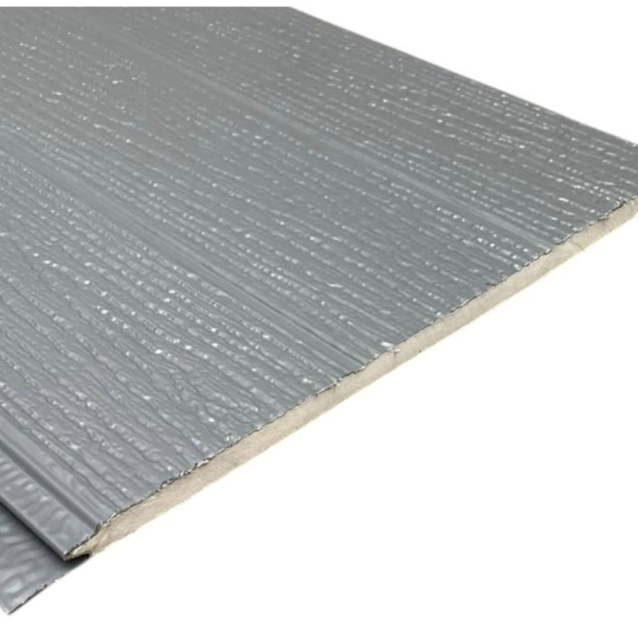 Siding Metal Horizontal Madera Gris MG-OK