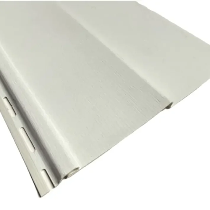 Siding Americano Blanco para exteriores - Medidas: 380cm x 20cm - 1.3mm de espesor - Cobertura: 0.76m2