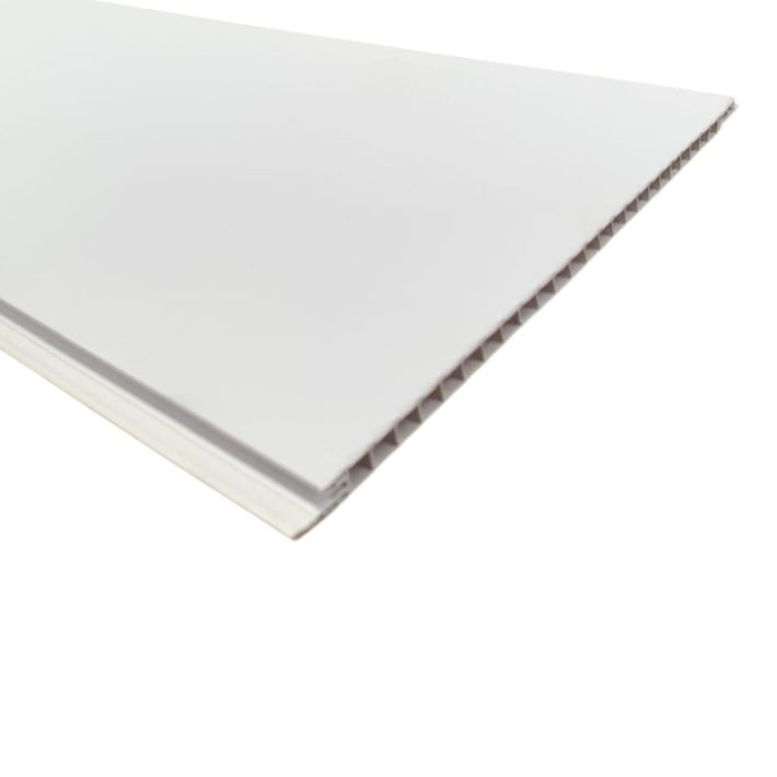 Revestimiento Cielo PVC White Opaque     .     Caja 10 unidades