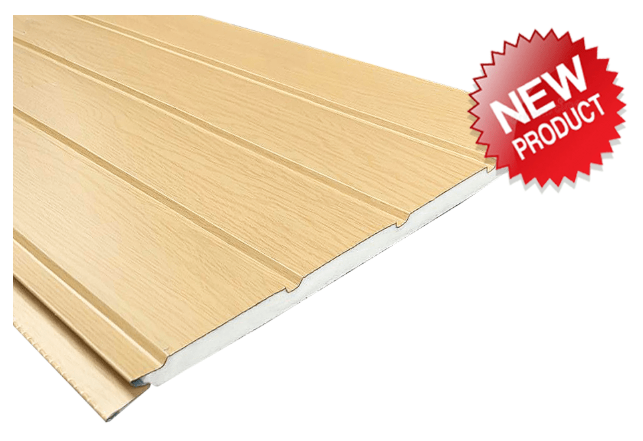 Siding Metal Horizontal Crema HC-G3