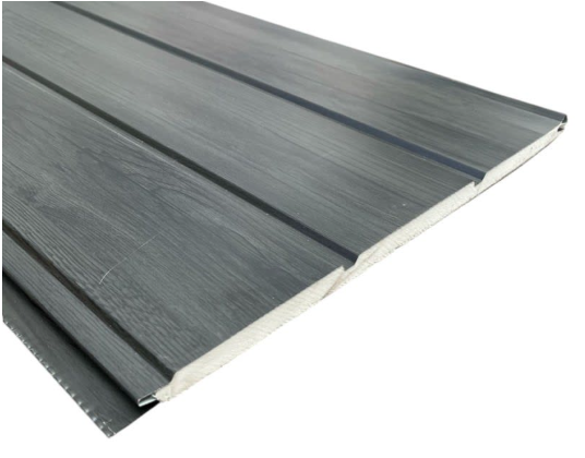 Siding Metal Horizontal Pino Negro PN-G2 Caja 10 Unidades